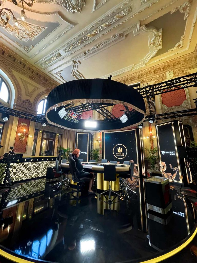 Escenario principal de Triton Poker Series Madrid 2022